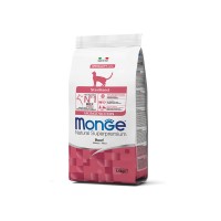 Crocchette Gatto Sterilizzato Manzo | Monge Monoprotein | 1,5 kg